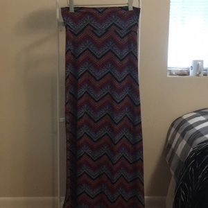 Maxi skirt multi colored